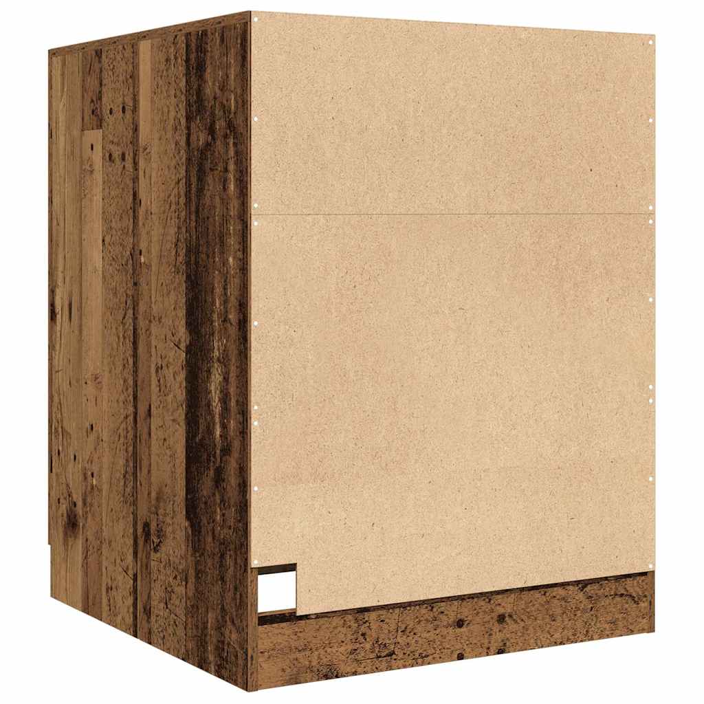 Mobile per Lavatrice Legno Antico 70,5x71,5x91,5 cm | homemem39