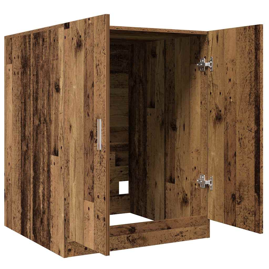 Mobile per Lavatrice Legno Antico 70,5x71,5x91,5 cm | homemem39