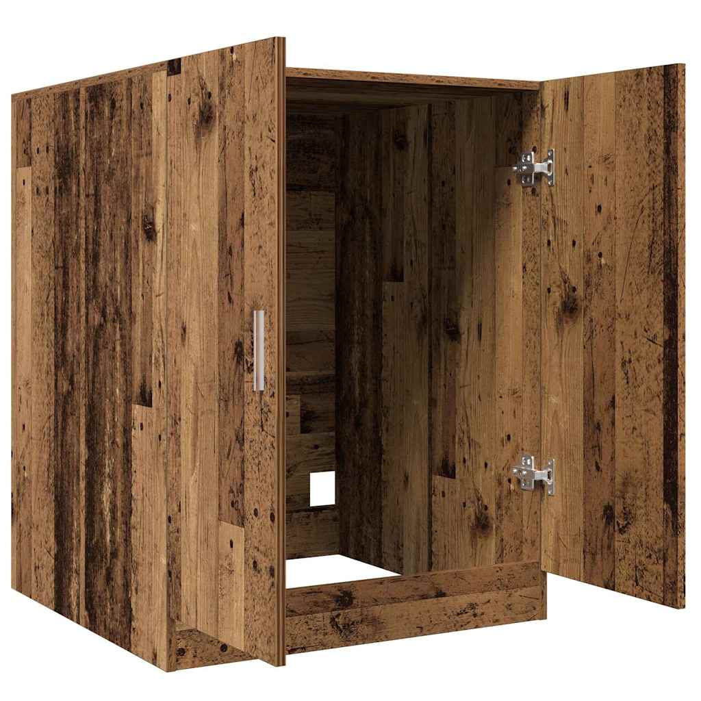 Mobile per Lavatrice Legno Antico 70,5x71,5x91,5 cm