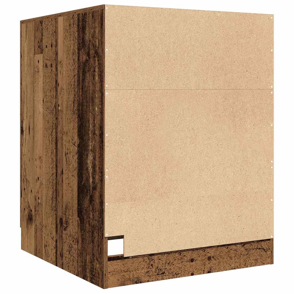 Mobile per Lavatrice Legno Antico 70,5x71,5x91,5 cm