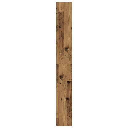 Mobile per Lavatrice Legno Antico 64x24x190 cm | homemem39