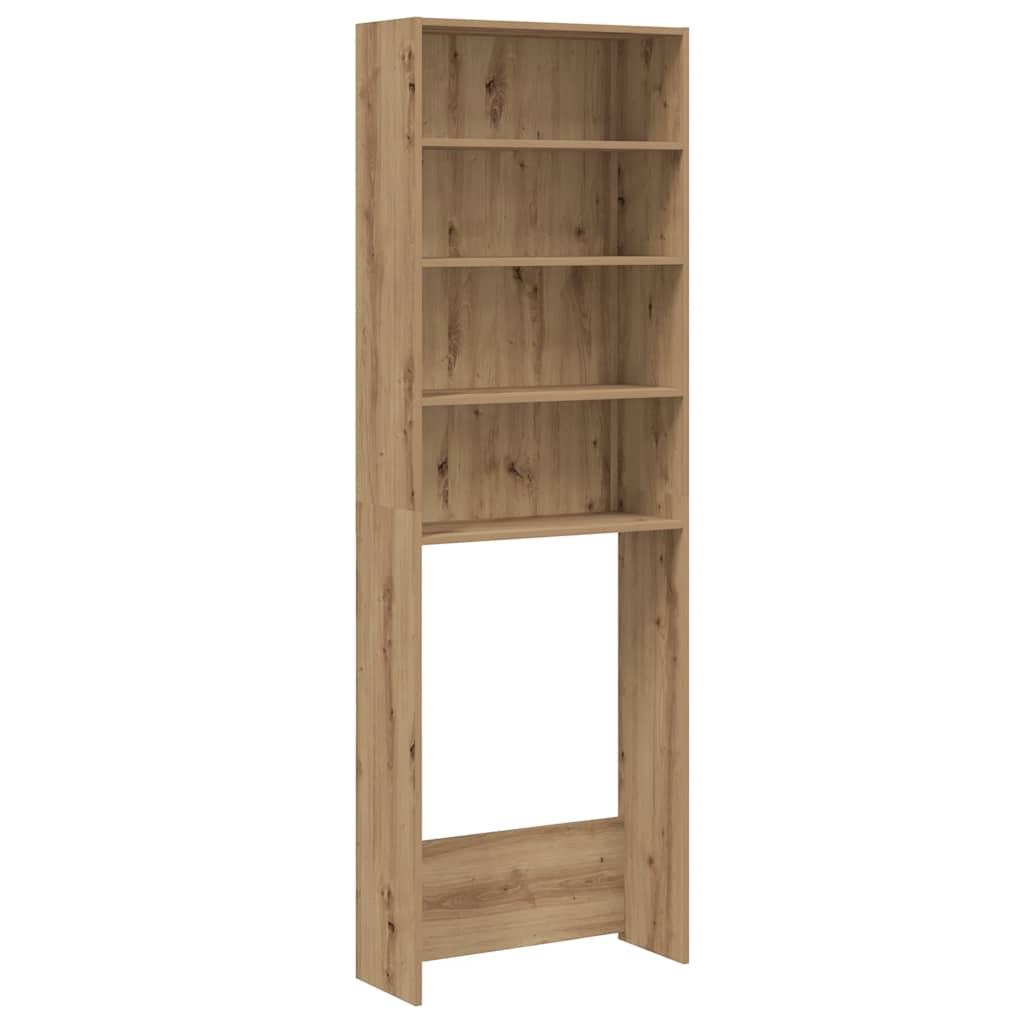 Mobile per Lavatrice Rovere Artigianale 64x24x190 cm | homemem39