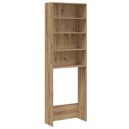 Mobile per Lavatrice Rovere Artigianale 64x24x190 cm | homemem39