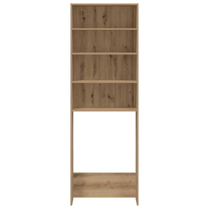Mobile per Lavatrice Rovere Artigianale 64x24x190 cm | homemem39