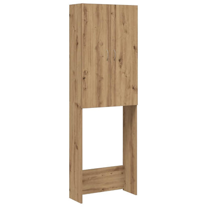 Mobile per Lavatrice Rovere Artigianale 64x25,5x190 cm | homemem39
