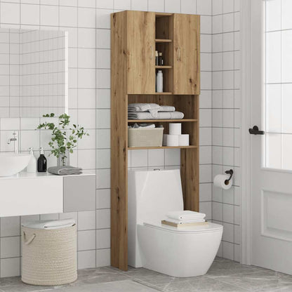 Mobile per Lavatrice Rovere Artigianale 64x25,5x190 cm | homemem39