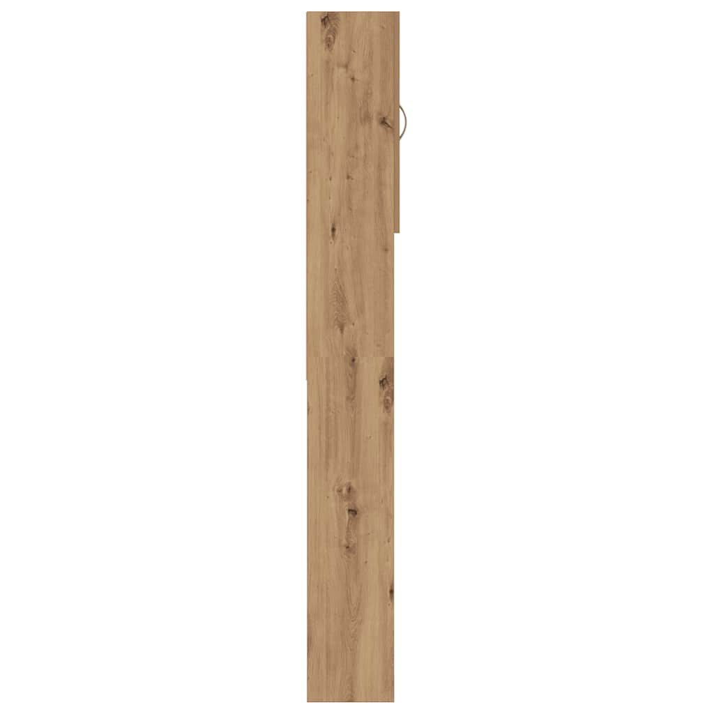 Mobile per Lavatrice Rovere Artigianale 64x25,5x190 cm | homemem39