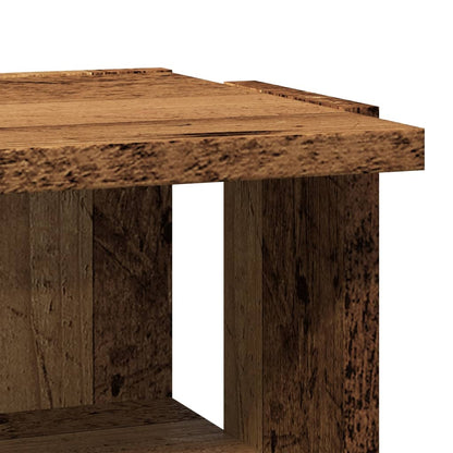 Scarpiera Legno Antico 28x27x102 cm in Legno Multistrato - homemem39