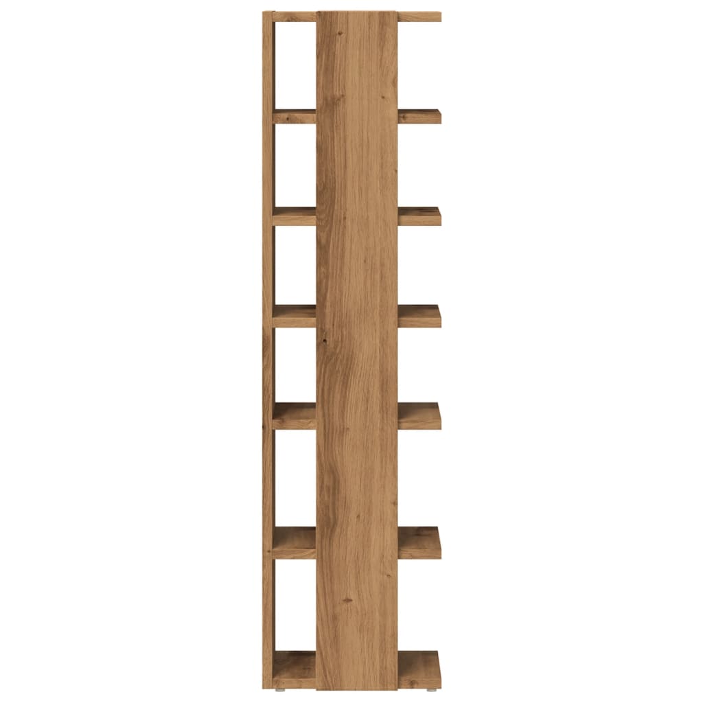 Scarpiere 2 pz Rovere Artigianale 28x27x102 cm in Truciolato - homemem39