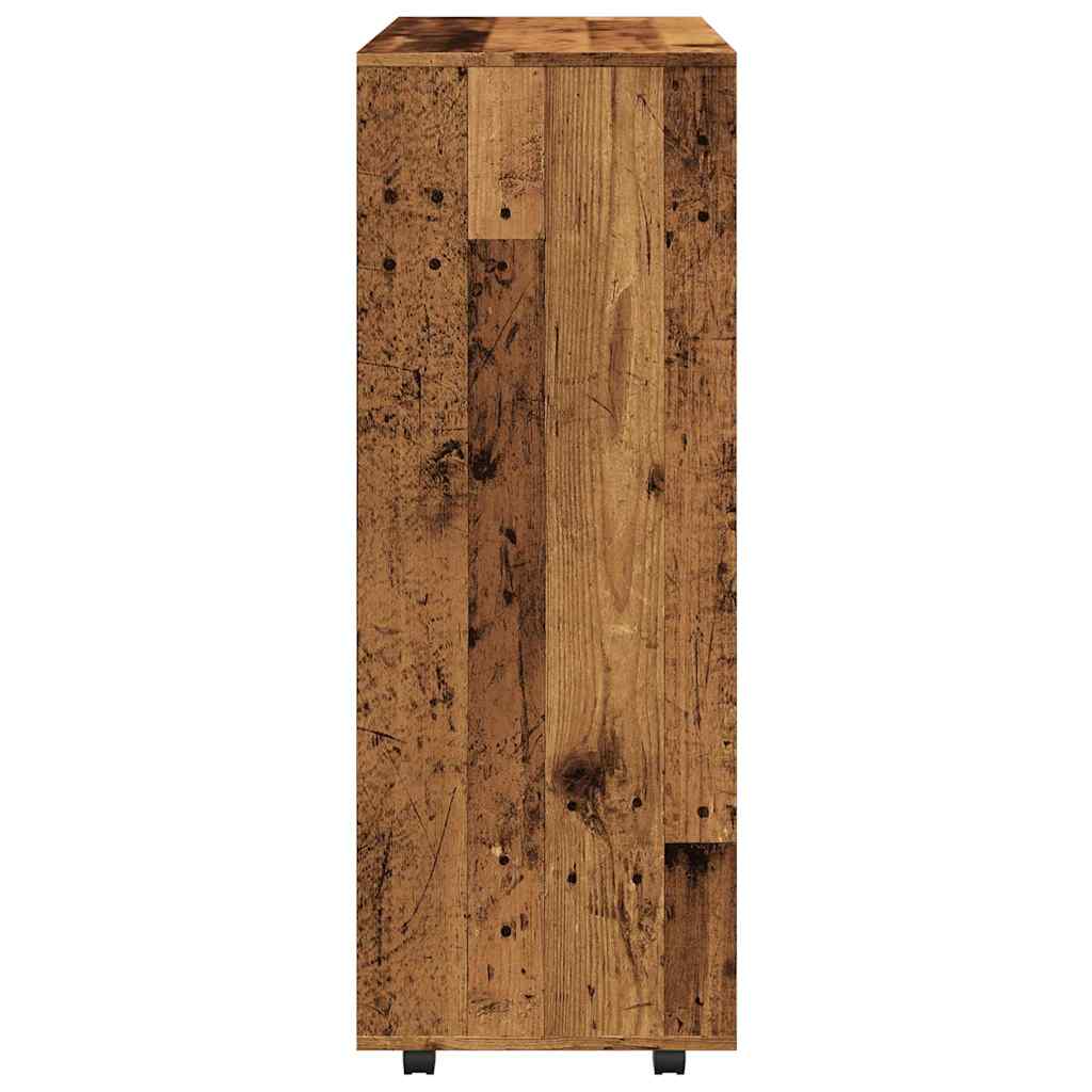 Armadio Legno Antico 80x40x110 cm in Legno Multistrato - homemem39