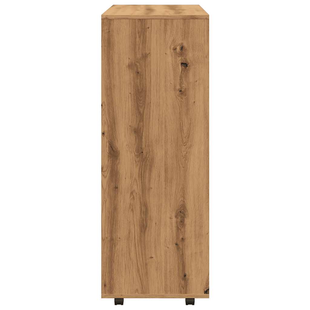 Armadio Rovere Artigianale 80x40x110 cm in Legno Multistrato - homemem39