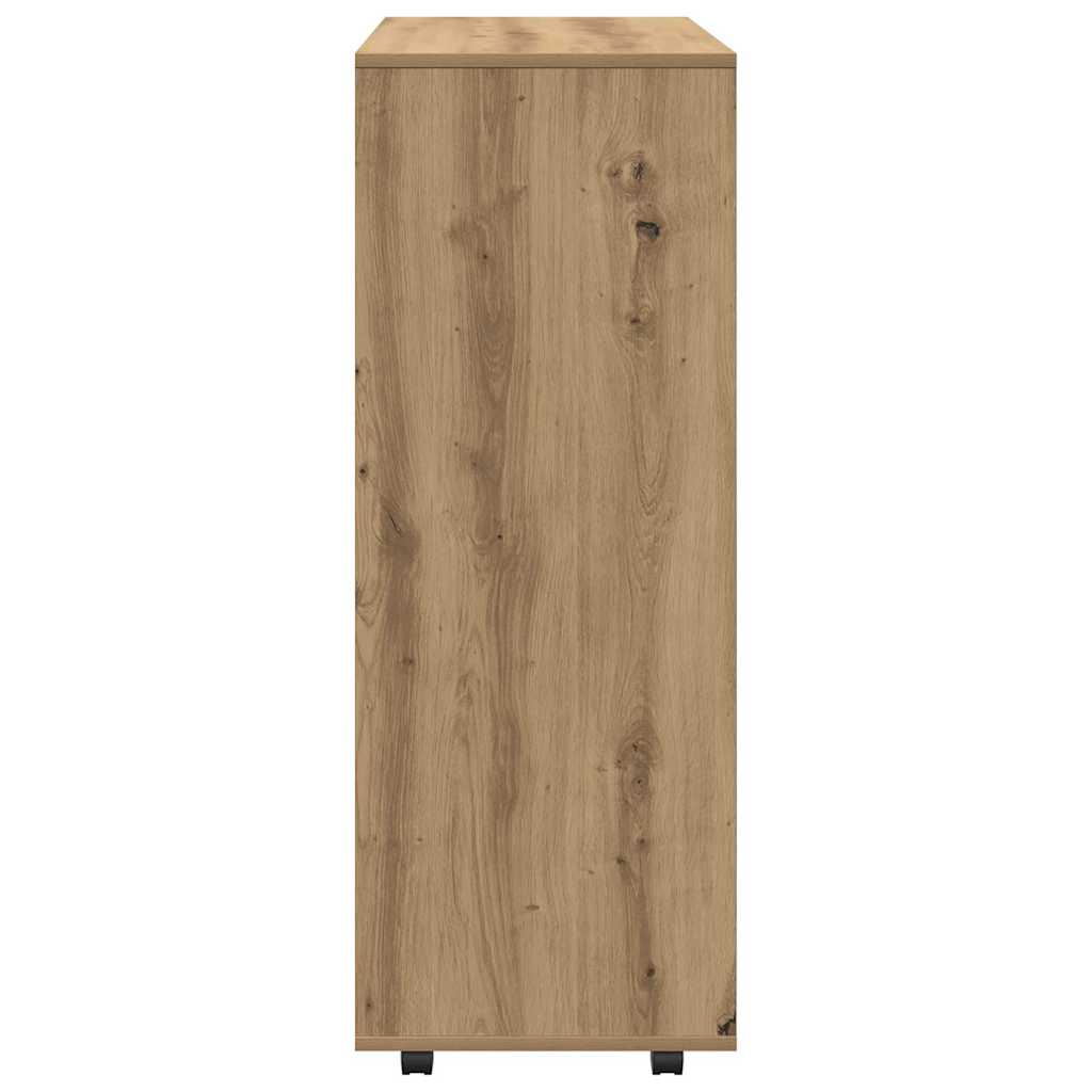 Armadio Rovere Artigianale 80x40x110 cm in Legno Multistrato