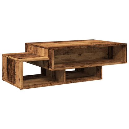 Tavolino da Salotto Legno Antico 105x55x32cm in Truciolato | homemem39