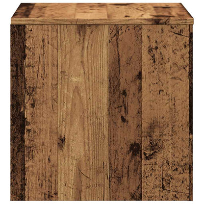 Tavolini 3 pz Legno Antico in Legno Multistrato