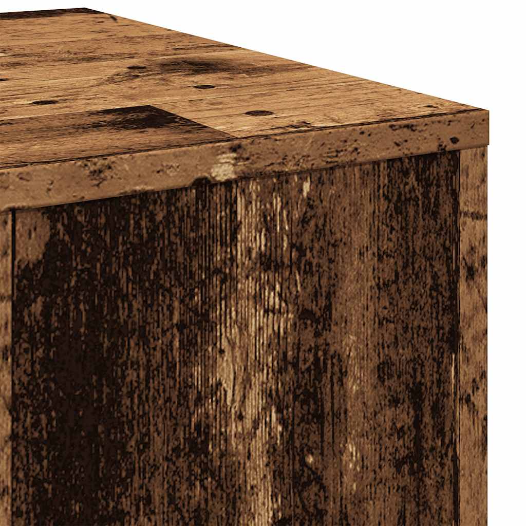 Tavolini 3 pz Legno Antico in Legno Multistrato