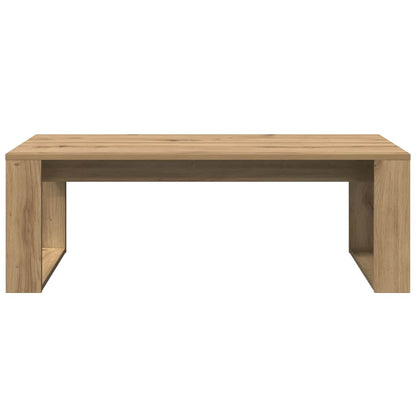 Tavolino Salotto Rovere Artigianale 102x50x35 cm in Truciolato