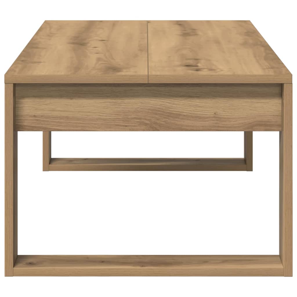 Tavolino Salotto Rovere Artigianale 102x50x35 cm in Truciolato