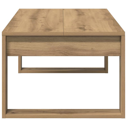 Tavolino Salotto Rovere Artigianale 102x50x35 cm in Truciolato
