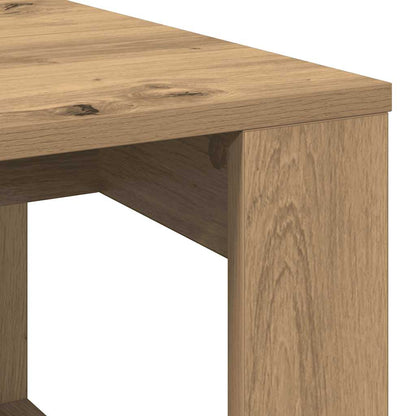 Tavolino Salotto Rovere Artigianale 102x50x35 cm in Truciolato