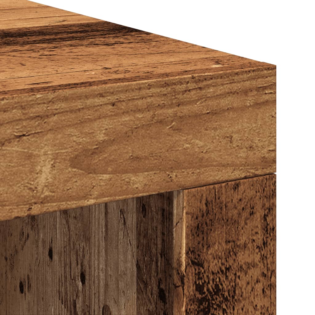 Tavolino da Salotto Legno Antico 102x50x35 cm in Truciolato | homemem39