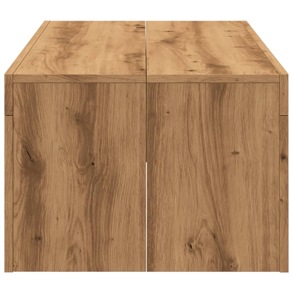 Tavolino Salotto Rovere Artigianale 102x50x35 cm in Truciolato