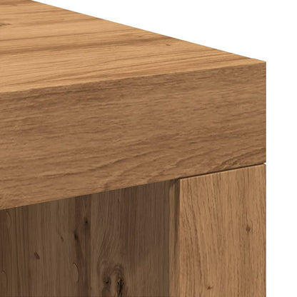 Tavolino Salotto Rovere Artigianale 102x50x35 cm in Truciolato