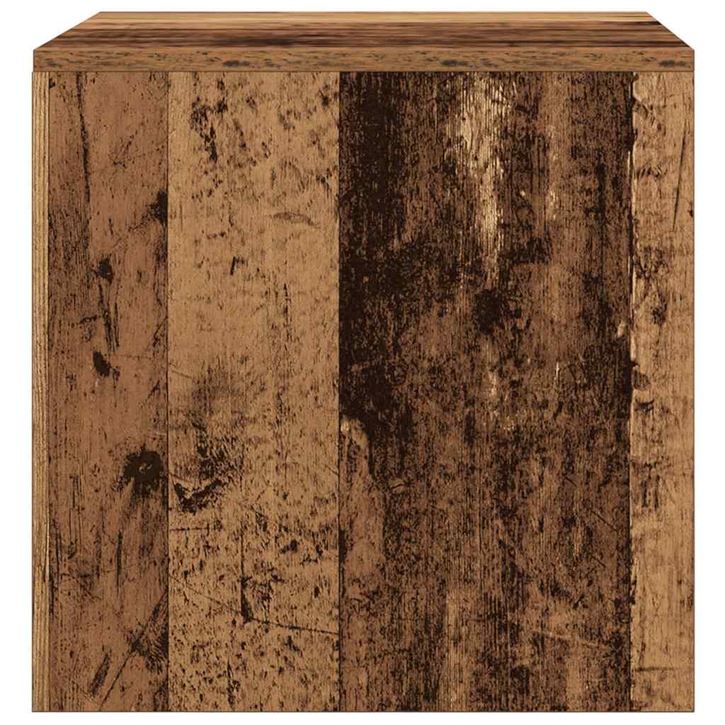 Tavolini Impilabili 3 pz Legno Antico in Legno Multistrato - homemem39