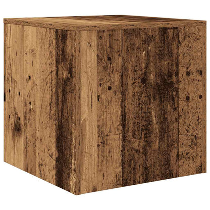 Tavolini Impilabili 3 pz Legno Antico in Legno Multistrato - homemem39