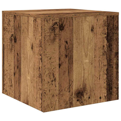 Tavolini Impilabili 3 pz Legno Antico in Legno Multistrato