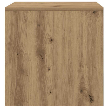 Tavolini Impilabili 3 pz Rovere Artigianale Legno Multistrato - homemem39