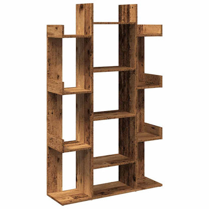 Libreria Legno Antico 86x25,5x140 cm in Legno Multistrato | homemem39