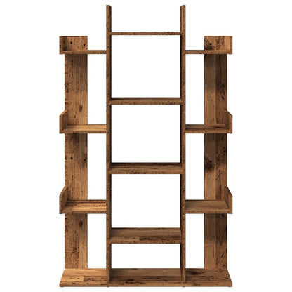 Libreria Legno Antico 86x25,5x140 cm in Legno Multistrato | homemem39