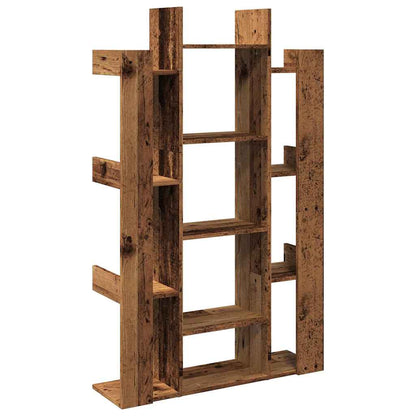 Libreria Legno Antico 86x25,5x140 cm in Legno Multistrato | homemem39