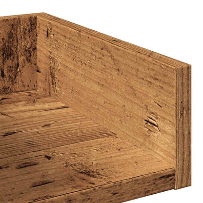 Libreria Legno Antico 86x25,5x140 cm in Legno Multistrato | homemem39