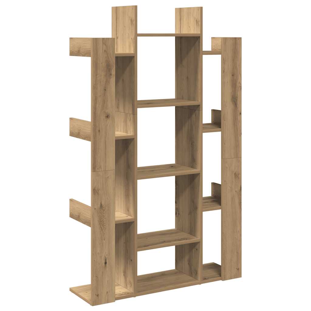 Libreria Rovere Artigianale 86x25,5x140 cm Legno Multistrato | homemem39