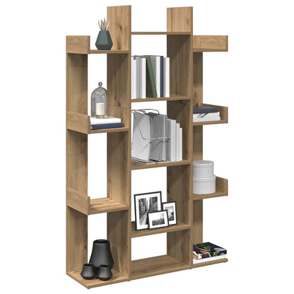 Libreria Rovere Artigianale 86x25,5x140 cm Legno Multistrato | homemem39