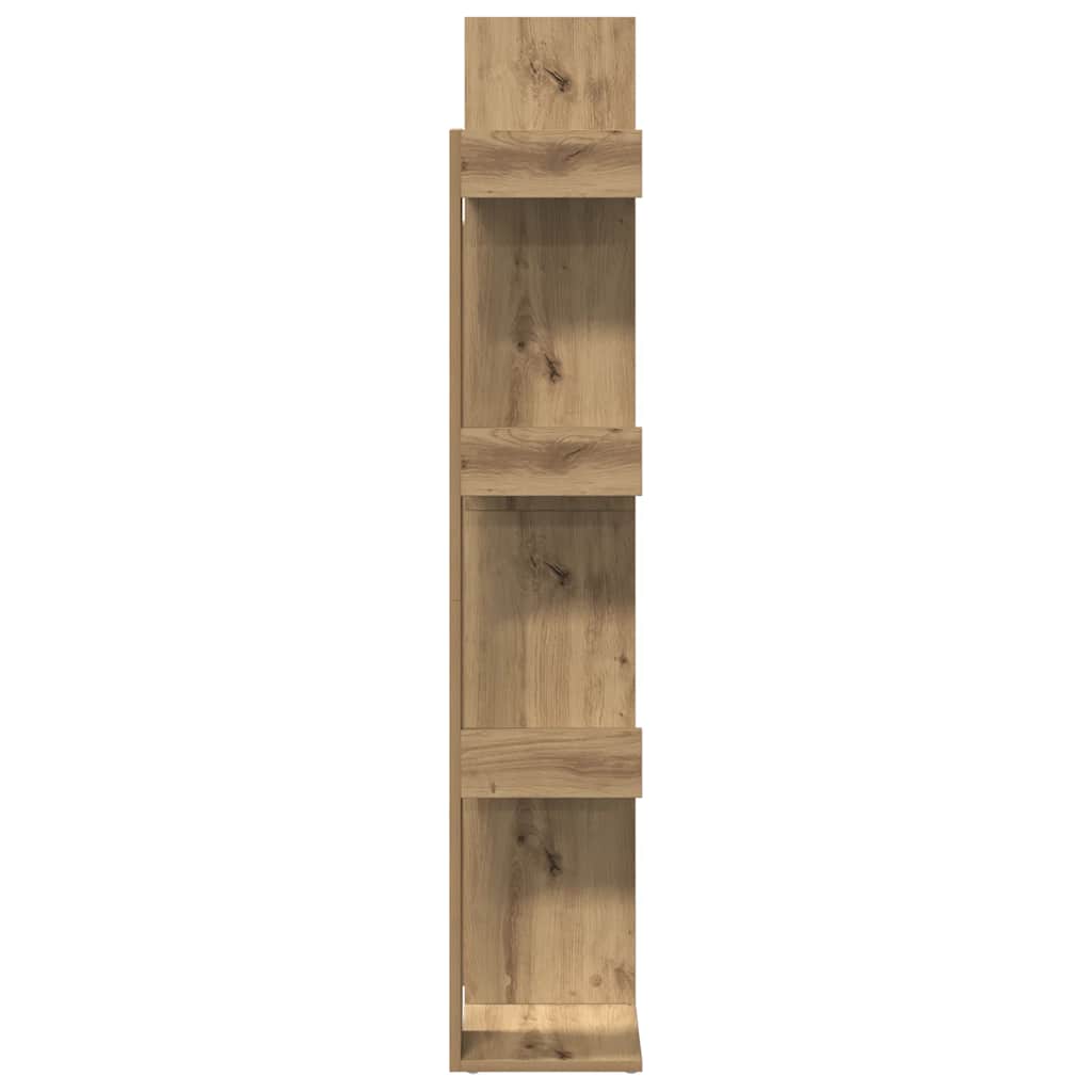 Libreria Rovere Artigianale 48x25,5x140 cm Legno Multistrato | homemem39