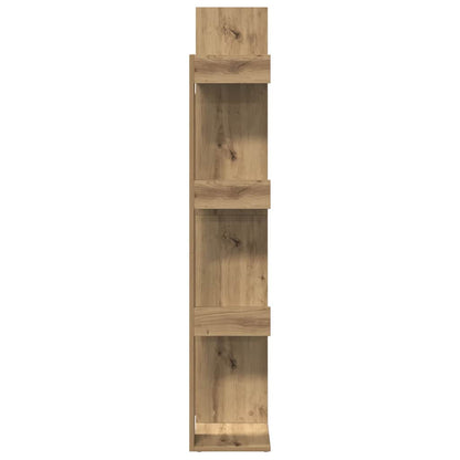 Libreria Rovere Artigianale 48x25,5x140 cm Legno Multistrato | homemem39