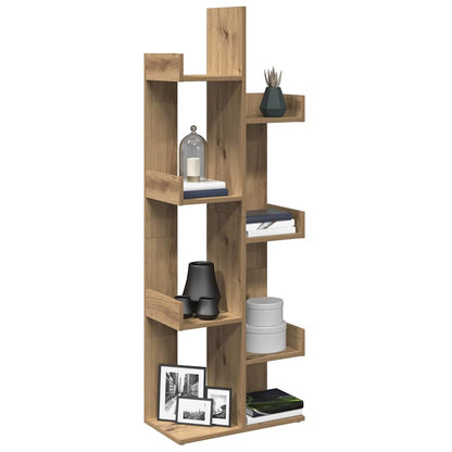 Libreria Rovere Artigianale 48x25,5x140 cm Legno Multistrato | homemem39