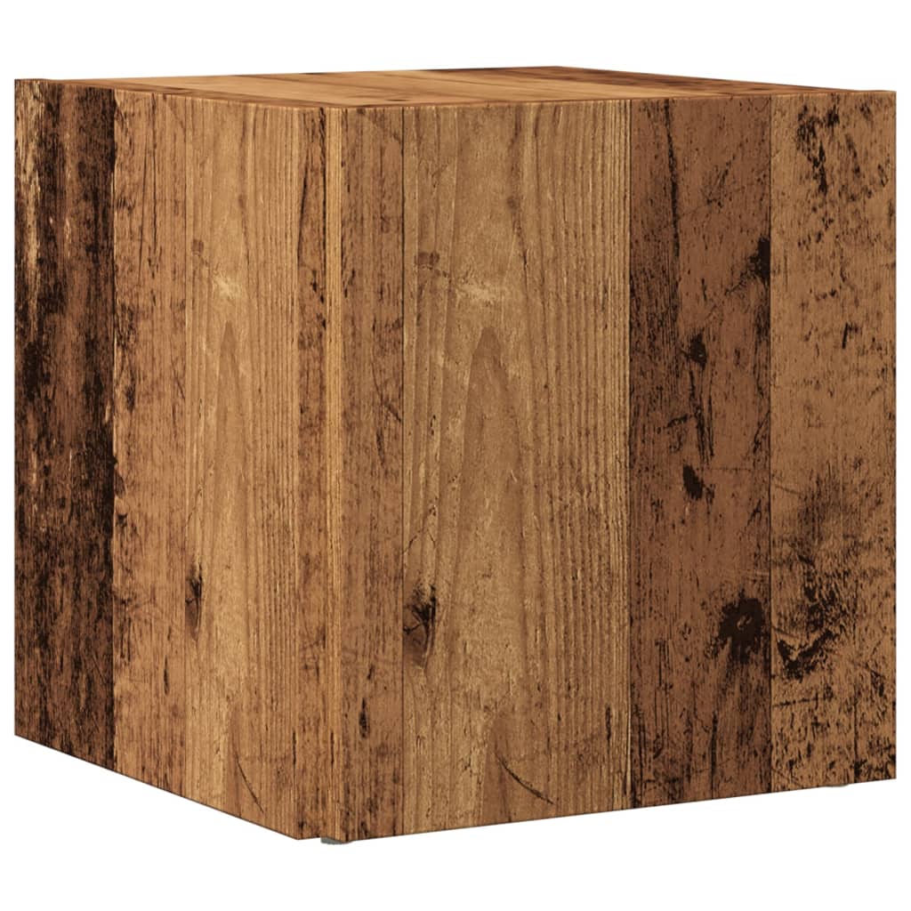 Tavolino Legno Antico 33x33x34 cm in Legno Multistrato | homemem39