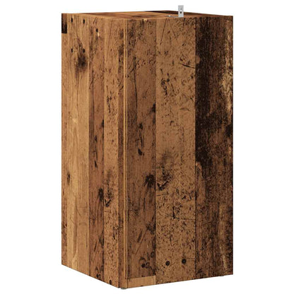 Mobile Angolare Legno Antico 33x33x67 cm in Truciolato | homemem39