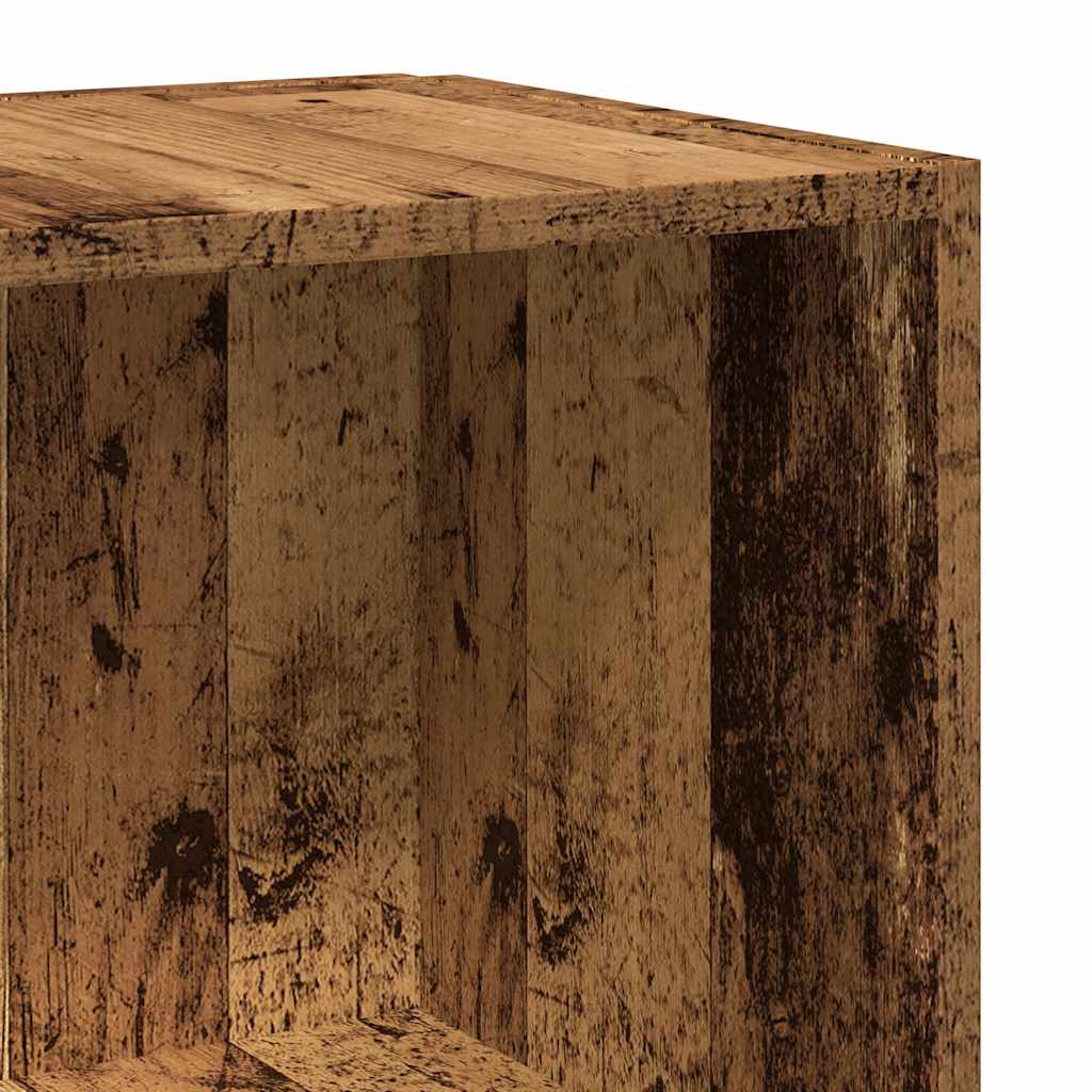 Mobile Angolare Legno Antico 33x33x67 cm in Truciolato | homemem39