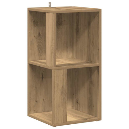 Mobile Angolare Rovere Artigianale 33x33x67 cm in Truciolato
