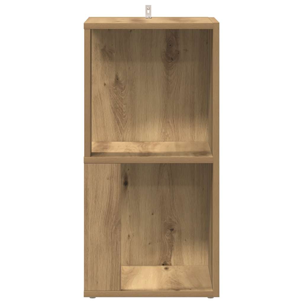 Mobile Angolare Rovere Artigianale 33x33x67 cm in Truciolato | homemem39