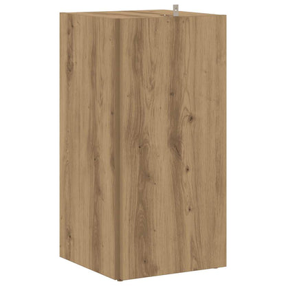 Mobile Angolare Rovere Artigianale 33x33x67 cm in Truciolato