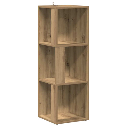 Mobile Angolare Rovere Artigianale 33x33x100 cm in Truciolato