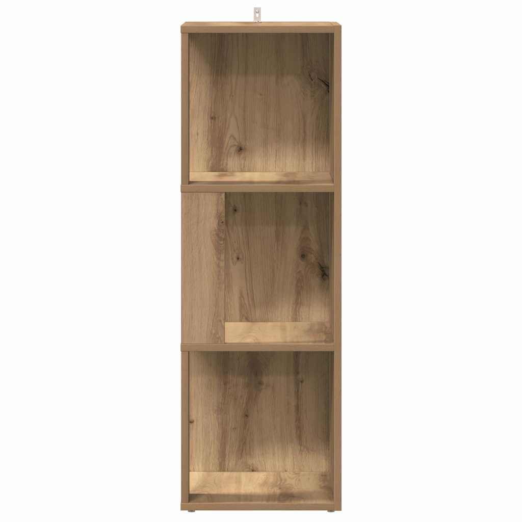 Mobile Angolare Rovere Artigianale 33x33x100 cm in Truciolato