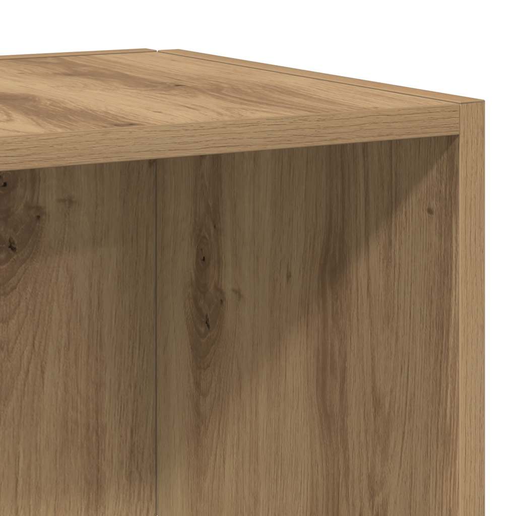 Mobile Angolare Rovere Artigianale 33x33x100 cm in Truciolato