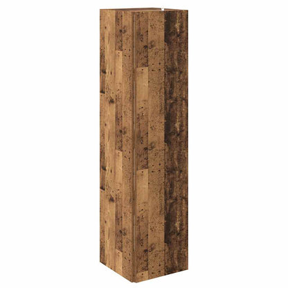 Scaffale Angolare Legno Vecchio 33x33x132 cm in Truciolato | homemem39