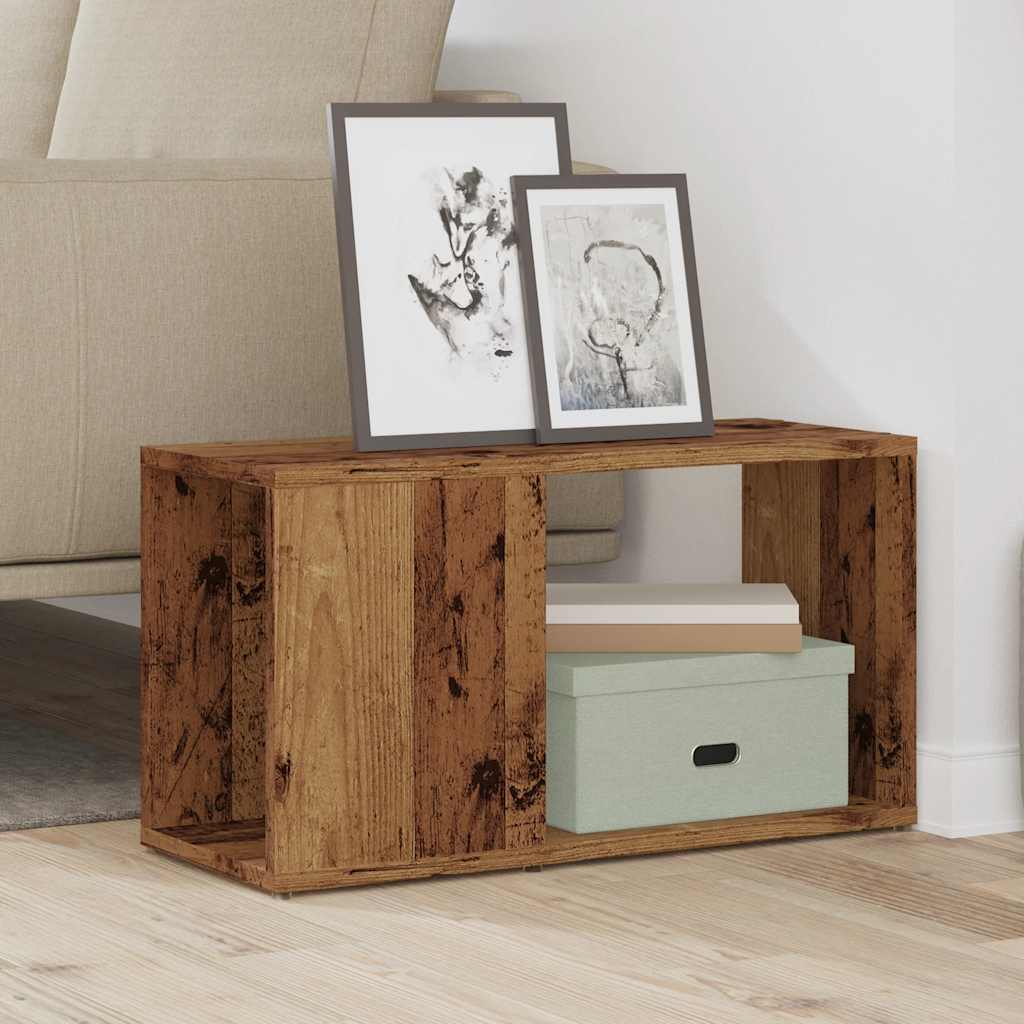 Mobile Porta TV Legno Antico 60x24x32 cm in Truciolato | homemem39